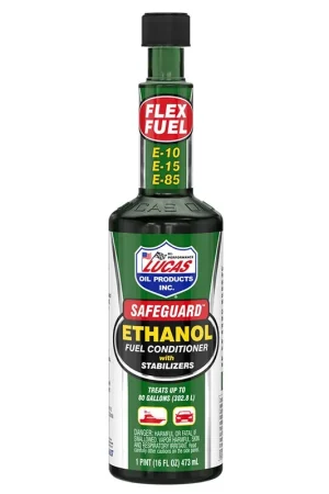 One Day Deal Lucas Safeguard Ethanol E10 E15 E85 Fuel Conditioner with Stabilisers - 16 Fl Oz (473mL) - 10576