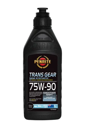 Premium Penrite Trans Gear 75W-90 Semi Synthetic Gear Oil - 1L - TG7590001 (Pickup Only)