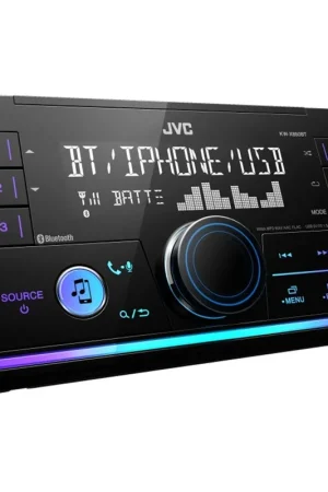 Price Drop JVC KW-X850BT 4 x 50W Mechless Double DIN Receiver Head Unit with USB, Bluetooth and iPhone Support