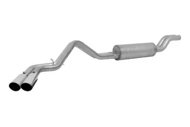 Gibson 01-05 Chevrolet Silverado 2500 HD Base 6.0L 2.5in Cat-Back Dual Sport Exhaust - Stainless - 65208 Fresh Stock