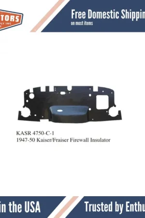 Brand New Firewall Insulation for 1947-1950 Kaiser | 320