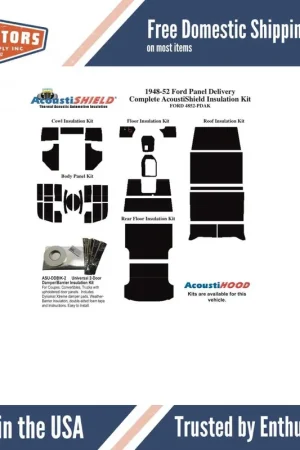 Low Price Firewall Insulation for 1948-1952 Ford Truck | 338