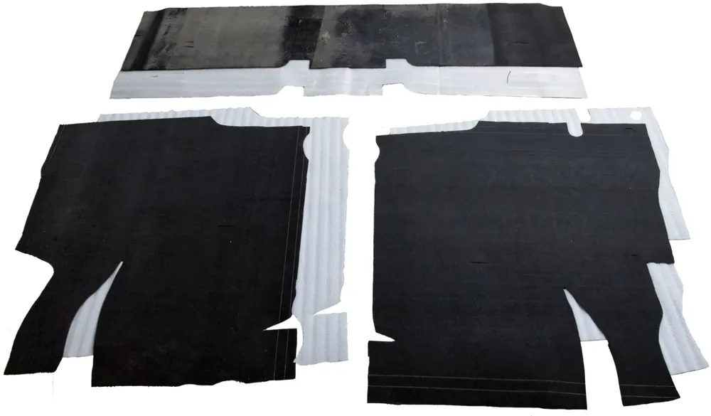 Fresh Stock Sound Deadener 6Pc for 1967-72 Chevy/GM PickUp Truck 2 Door Large Hump