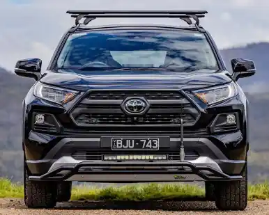 Hot Deal Ironman 4x4 Bumper Guard; ATS Powder Coated  2019-2025 Toyota RAV4