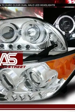 Chrome Clear Dual Halo Headlights Special Offer