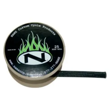 NAMZ Braided Flex Sleeving 25ft. Spool (1/2in. ID) - Black - NBFS-2504 Price Drop