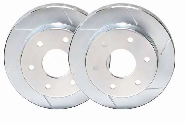 Money Back Guarantee Power Stop Slotted Rotor - Rear Left & Right - AR8647SLR