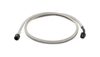 Big Sale Vibrant Pre-Assembled Hose Assemblies -4AN 36in Length Hose End Style Straight/90 Degrees - 10279