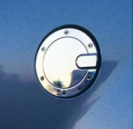 All Sales Billet Fuel Door - Polished - 6051P Buy Online