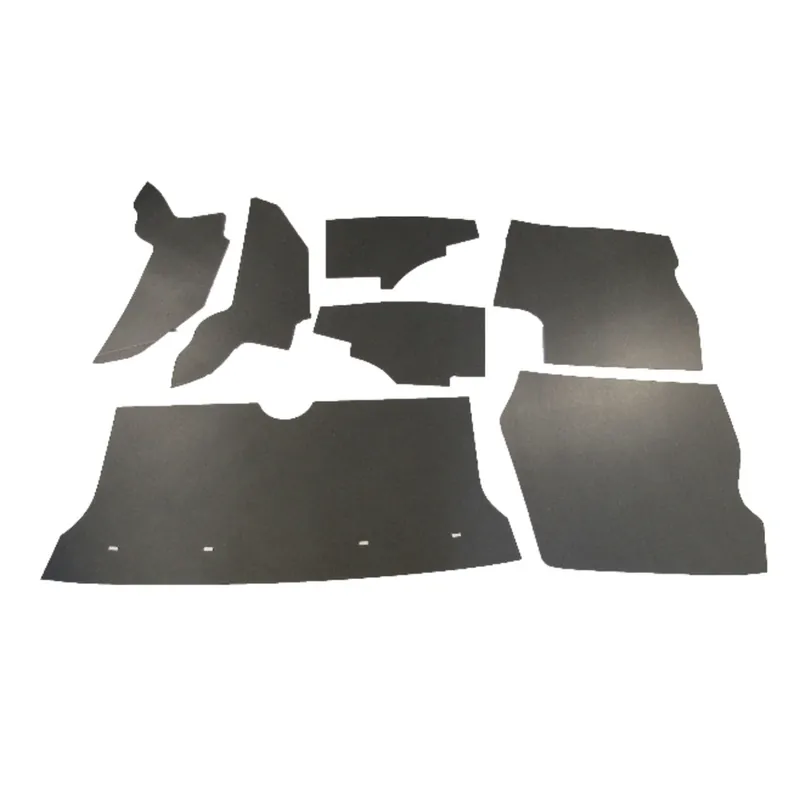 Trunk Side Panel Board for 1957-1959 Plymouth Belvedere Fury, Savoy 2DR Gray 7pc Special Offer