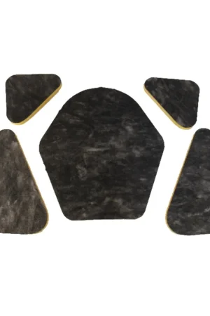Direct From Manufacturer Hood Insulation Pad Heat Shield for 1966-1967 Buick Riviera Black Front 5 pcs