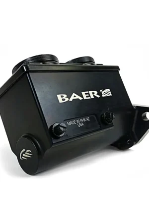 Get Yours Baer Brakes 6801272LP ReMaster 2-Bolt GM/Ford Master Cyl Assembly, Black, 15/16in bore, Left port.