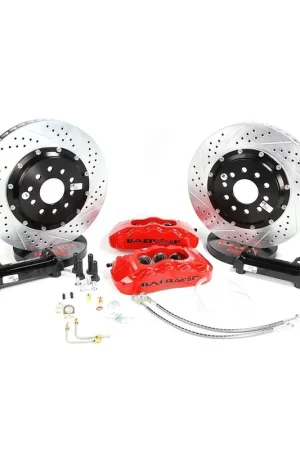 Reduced Price Baer Brakes 4301570R-1 Baer Brakes 14" Pro+ Front Brake Kit, Red, Slot