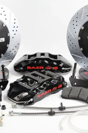 Holiday Sale Baer Brakes 4301466B Baer Brakes 14" Extreme+ Front Brake Kit - Black