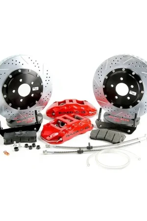 Buy Direct Baer Brakes 4261064CY Baer Brakes 14" Extreme+ Front Brake Kit, Comp Yellow, SDZ