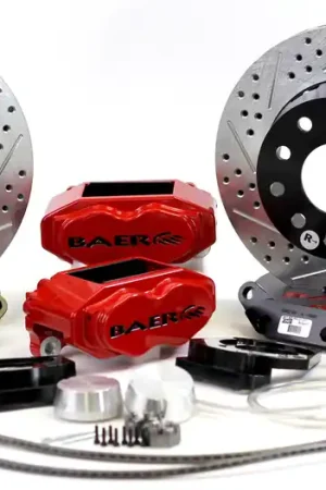 Markdown Baer Brakes 4301447B-X1 Baer Brakes 11" SS4+ Front Brake Kit, Black, SDZ, ARP Studs