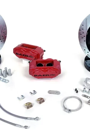 Fast Shipping Baer Brakes 4302478CY-1 Baer Brakes 13" SS4+ Rear Brake Kit, Comp Yellow, Slot