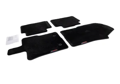 Sale Ford Racing 23-25 Ranger Black 60oz Floor Mats - M-13086-R60