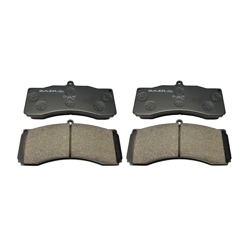 Baer Brakes D1247R Baer Brakes Replacement Pads for Baer 6S/6R & XTR Monoblock Calipers Limited Edition