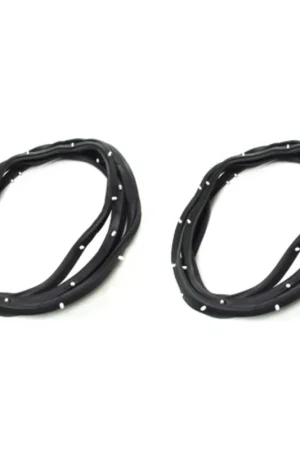 Super Sale Door Rubber Weatherstrip Seal, Left and Right Hand 2-Piece. for 1955-1958 GM Car