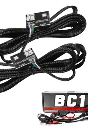 Oracle 2020-2024 Chevy Corvette C8 RGB+A Headlight DRL Upgrade Kit - ColorSHIFT w/ BC1 Controller Professional Grade