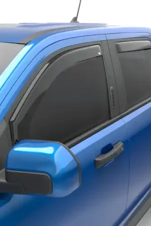 Clearance EGR 2022-2025 Ford Maverick Lariat XL XLT Front/Rear Window Visors - Dark Smoke Finish - 573591