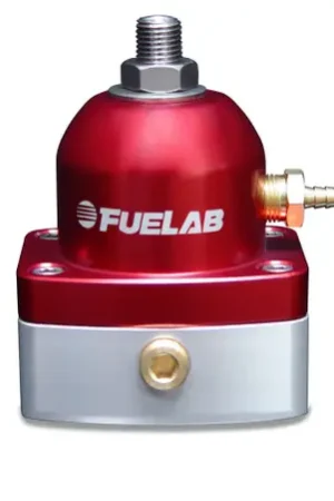 Fuelab 525 TBI Adjustable FPR In-Line Large Seat 10-25 PSI (1) -6AN In (1) -6AN Return - Red - 52503-2-L-T Buy Today