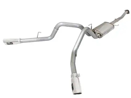 aFe Power MACH Force-Xp 3in 409 Stainless Steel Cat-Back Exhaust w/Polished Tip for Ford F-150 15-16 V8-5.0L #49-43074-P Bulk Order