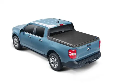 Lund 2022-2025 Ford Maverick (4.5ft Bed) Hard Fold Tonneau Cover - Black Low Price