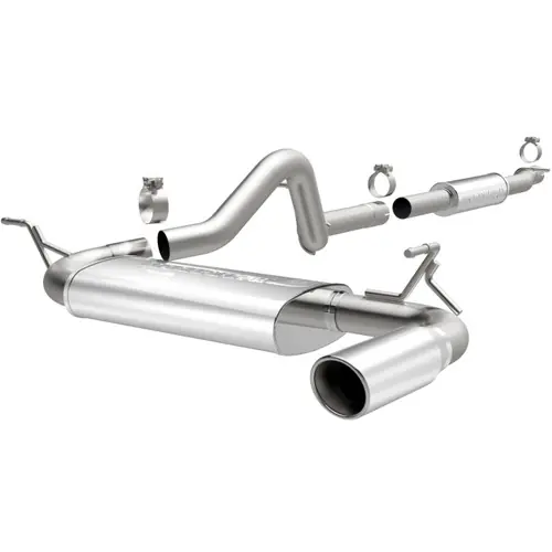 While Supplies Last Magnaflow MF Series Stainless Cat-Back For 2012-2017 Jeep Wrangler 3.6L V6 #15115