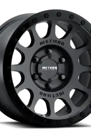 Fresh Stock Method MR305 NV 17x8.5 +25mm Offset 6x5.5 108mm CB Double Black Wheel