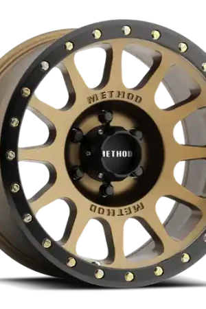 Method Race Wheels | MR305 NV | METHOD BRONZE / BLACK STREET LOC | 16x8 | 0 Offset | 4.5 Backspacing | 6x5.5 (6x139.7) | MR30568060900 Discount