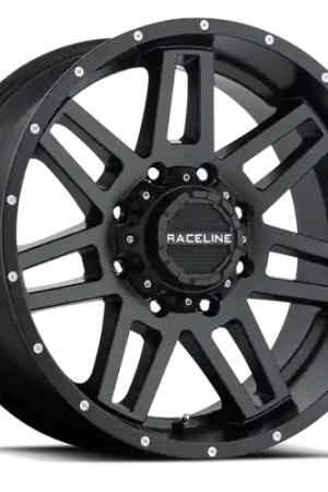 Direct From Manufacturer Raceline 931B Injector 17x9in / 8x170 BP / 0mm Offset / 125.2mm Bore - Satin Black Wheel