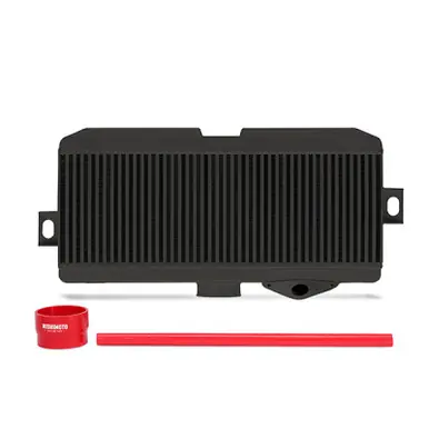 Today Only Mishimoto Subaru 08-21 WRX STi Top-Mount Intercooler Kit - Powder Coated Black & Red Hoses