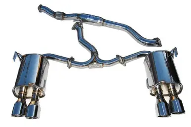 Invidia 11+ STI/WRX Sedan Only 76mm Q300 Stainless Steel Tip Cat-back Exhaust Next Day Delivery