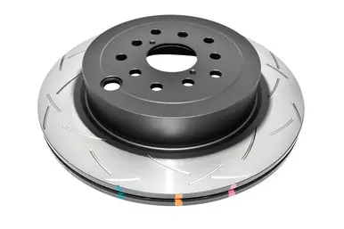 DBA 08-10 STi/2017 BRZ w/Perf. Pkg. Dual-Drilled Rear Slotted 4000 Series Rotor Instant Buy