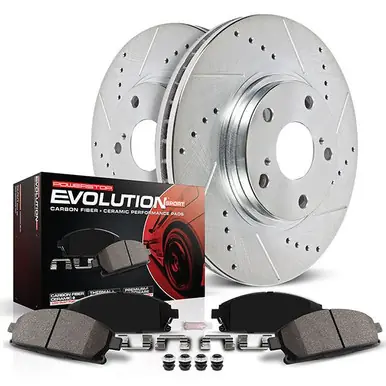 Worldwide Shipping Power Stop 13-16 Subaru BRZ Front & Rear Z23 Evolution Sport Brake Kit