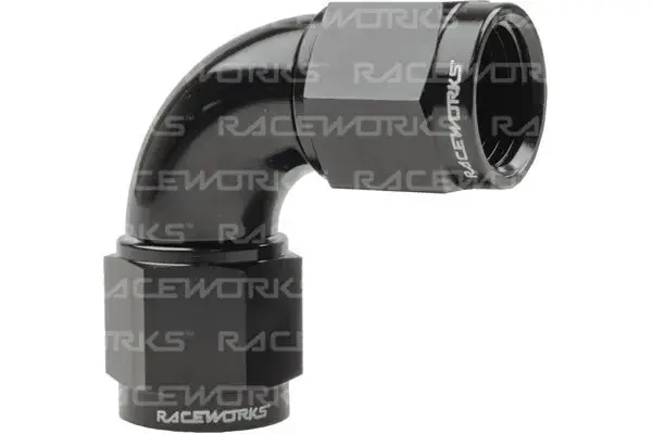 Brand New Raceworks Female To Female Swivel An-16 90 Deg
