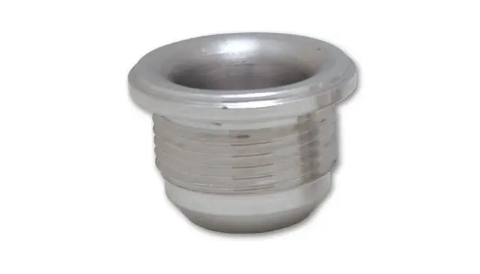 Order Now Vibrant Performance -4 AN Male Weld Bung - 3/4in Flange OD - Aluminum