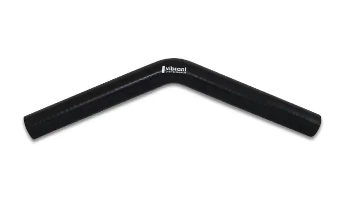 Vibrant Performance 45 Degree Elbow 1.625" I.D. x 5.00" Leg Length - Black Genuine