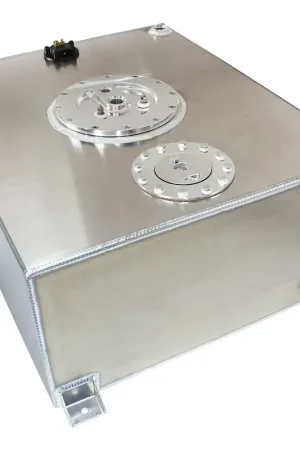 Must Have Aeroflow 76 Litre Aluminium Fuel Cell w/60mm Triple Pump Hanger and Sender - Black