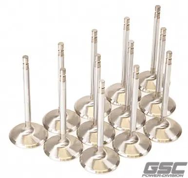 Order Now GSC P-D Nissan VR38DETT 38.15mm Head +1mm OS 94.95mm Long Flat Face Intake Valve - Set of 12 - 2058-12