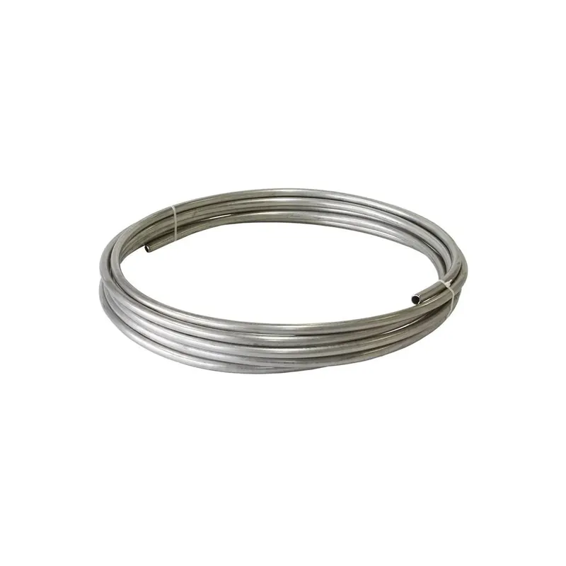 Aeroflow 3/8" Stainless Steel Fuel Line - 7.6m Long Free Returns