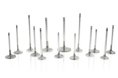 Original Ferrea Suzuki G13 24.5mm 5.45mm 104.65mm 20 Deg Flo + 0.5mm 6000 Series Exhaust Valve - Set of 8 - F6766