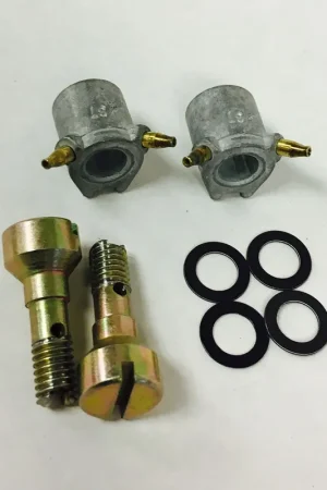 Brand New Holley Accelerator Pump Discharge Nozzle Two Accelerator Pump Discharge Nozzle 0.042 in. Hole Size Tube Type Includes 4 Gaskets and 2 Nozzle Screws