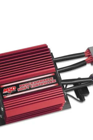 Special Discount MSD Programmable Shifter Controller This Programmable Shifter Controller allows you to program different rpm points to trigger the shift solenoids.