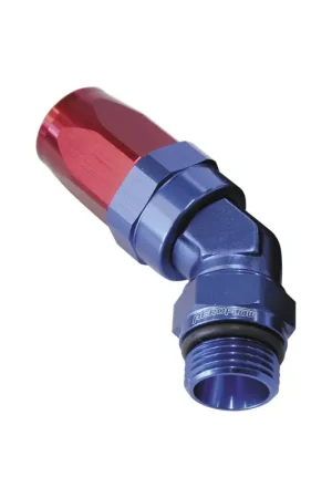 Aeroflow Taper Swivel 45 Deg Hose End -16AN ORB To -16AN - Black Trusted Brand