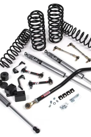 Fox 4WD Suspension 20-21 Jeep JL J-Kontrol 2.5in 4Dr w/Fox 2.5 Performance Elite Series Shocks - DIESEL Limited Time