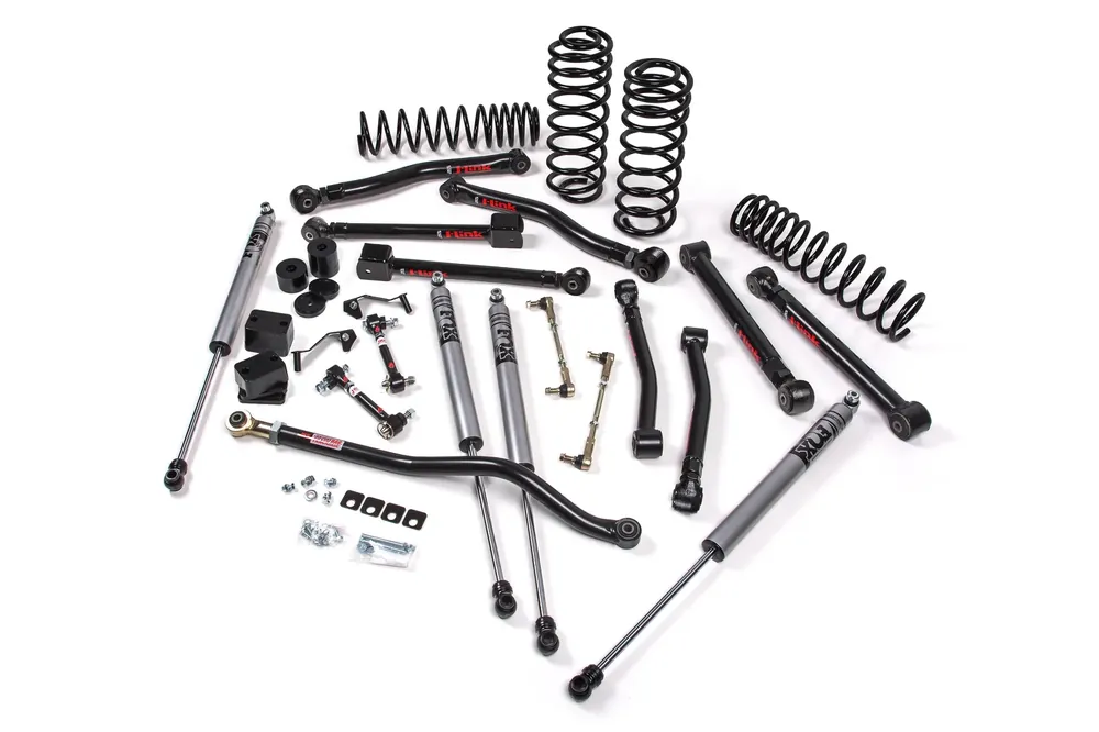 Fox 4WD Suspension 20-21 Jeep Wrangler JL J-Krawl 2.5in 4Dr w/Fox 3.0 Factory Race Series IBP Shocks - DIESEL Today Only
