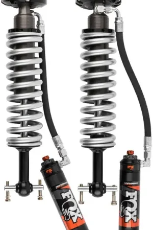 Crafted Fox 4WD Suspension 2019+ Ford Ranger 2.5 Factory Series 2-3in Front Coilover Reservoir Shock (Pair) - Adjustable